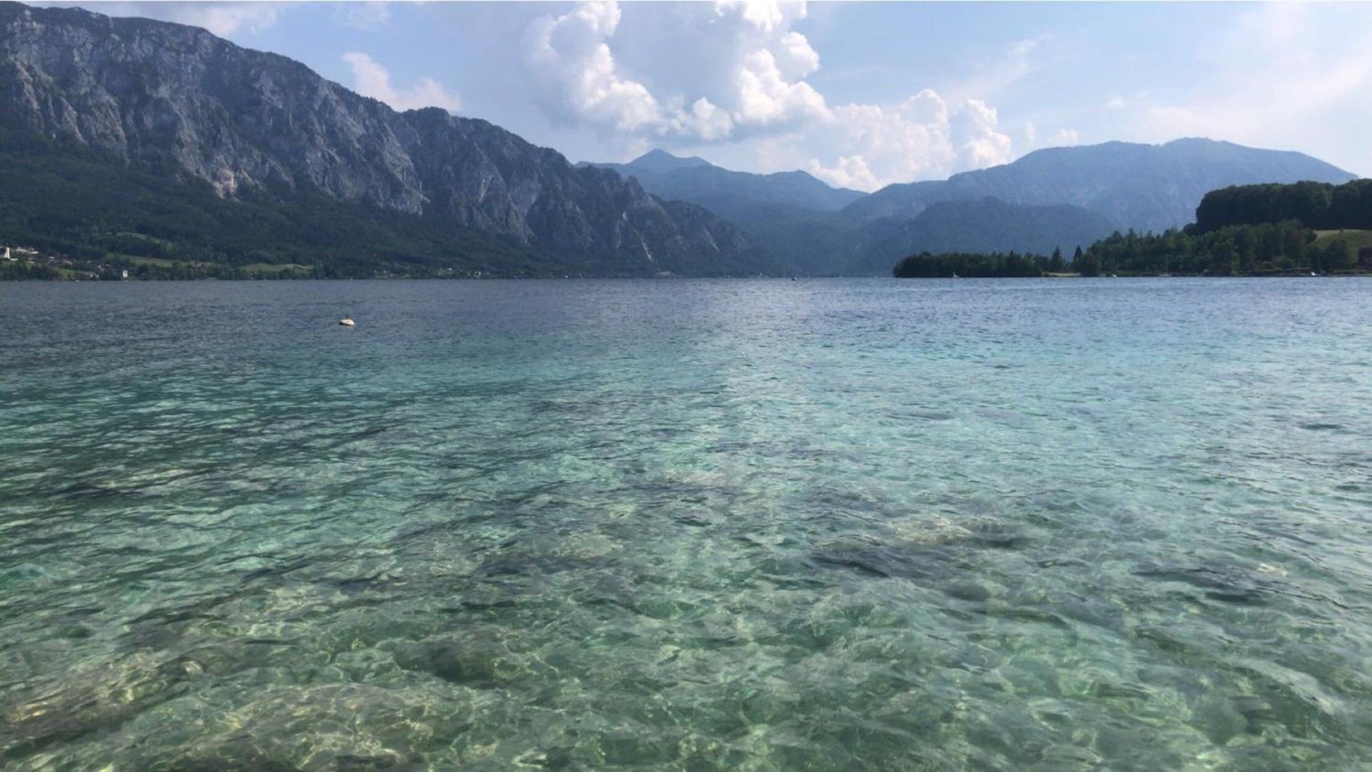 Gasthof Steinbichler Nussdorf am Attersee Kültér fotó